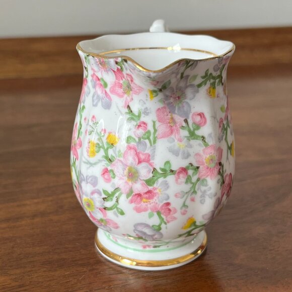 Royal Standard "May Medley" Creamer and Sugar Bowl Set England Bone China Chintz - Picture 7 of 14